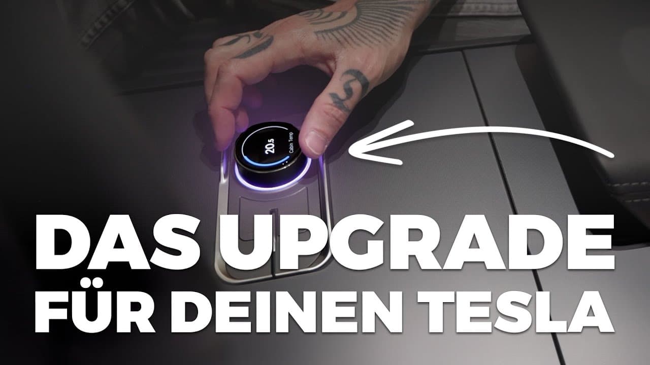 Sexy Knob und Commander V2: Physische Bedienelemente für das Tesla Model 3 Highland