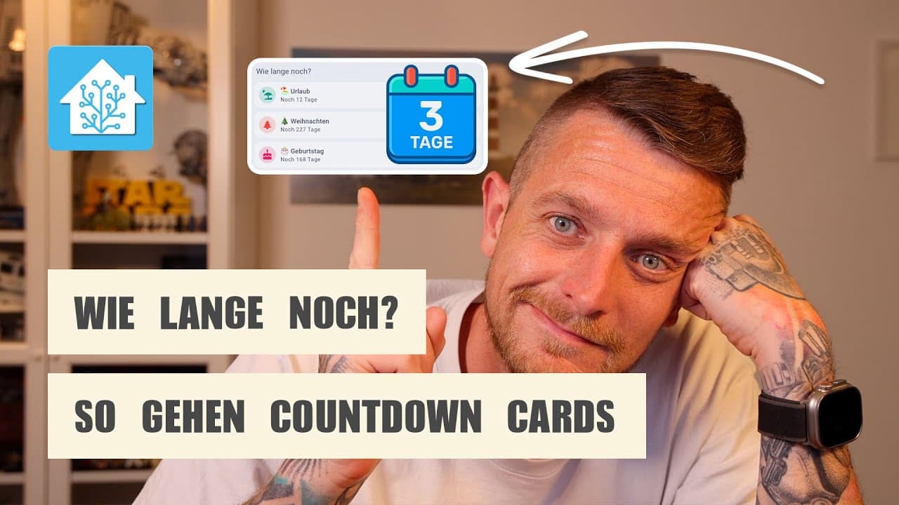 Countdown Cards in Home Assistant – Eigene Timer visualisieren