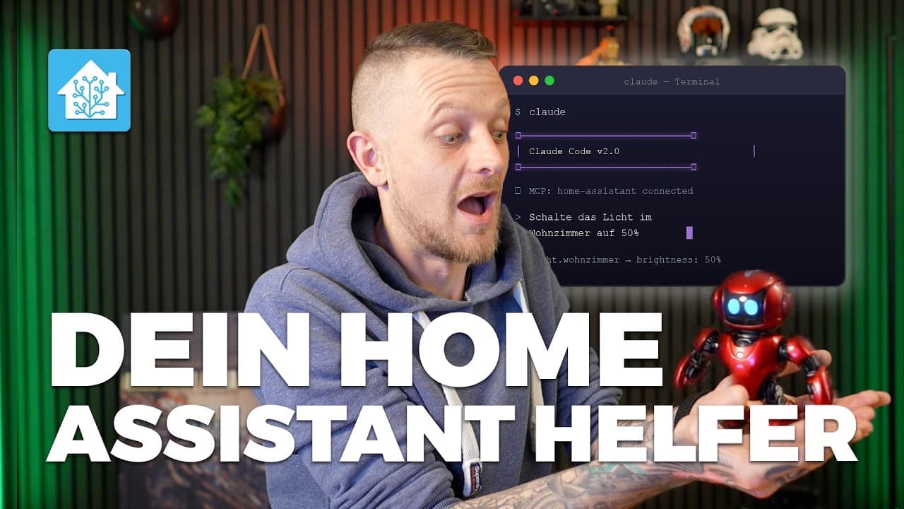 Claude Code installieren und Home Assistant per MCP steuern