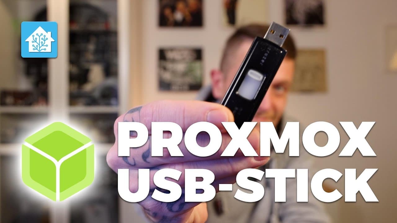 Bootfähigen USB-Stick für Proxmox mit Balena Etcher erstellen