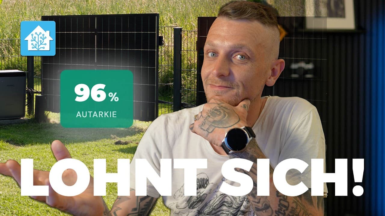 Solarzaun + 27 kWh Speicher: Ergebnis nach 5 Tagen